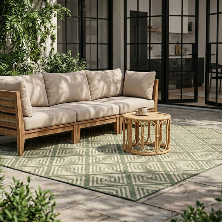 Utomhusmatta - Brava Grön