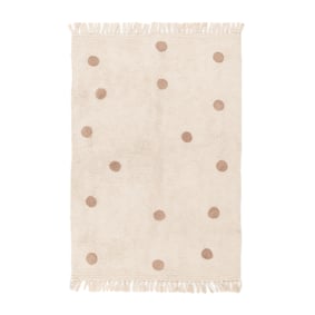 Barnrumsmatta – Lou Dots Taupe - sfeer