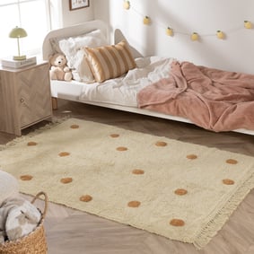 Barnrumsmatta – Lou Dots Gul