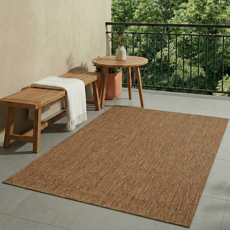 Utomhusmatta - Costa Cognac