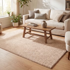 Matta Med Hög Lugg - Lofty Beige