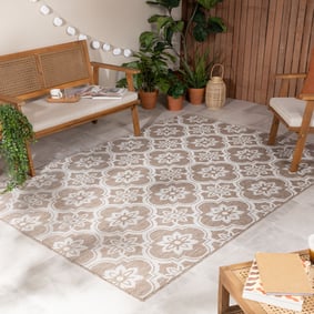 Utematta – Rio Flower Beige