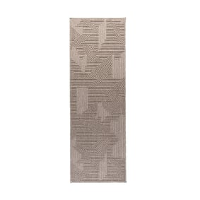 Löpare – Hidde 3D Maze Taupe - sfeer
