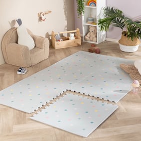 Skummatta – Alfie Dots Ljusgrå
