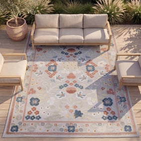 utomhusmatta - Bloom Oriental Multicolour