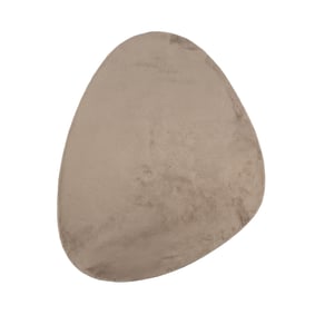 Mjuk lågpolig matta – Cozy Pebble Taupe - sfeer