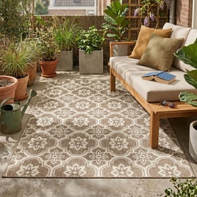 Utematta – Rio Flower Beige