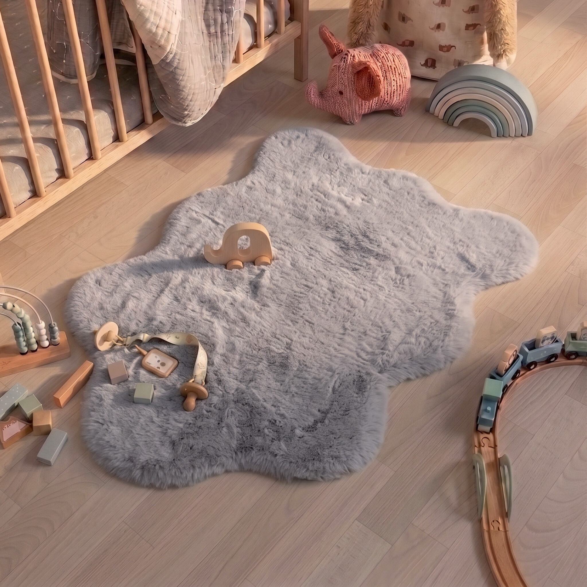 Barnmatta | Huggy Sheep grå hos Volero