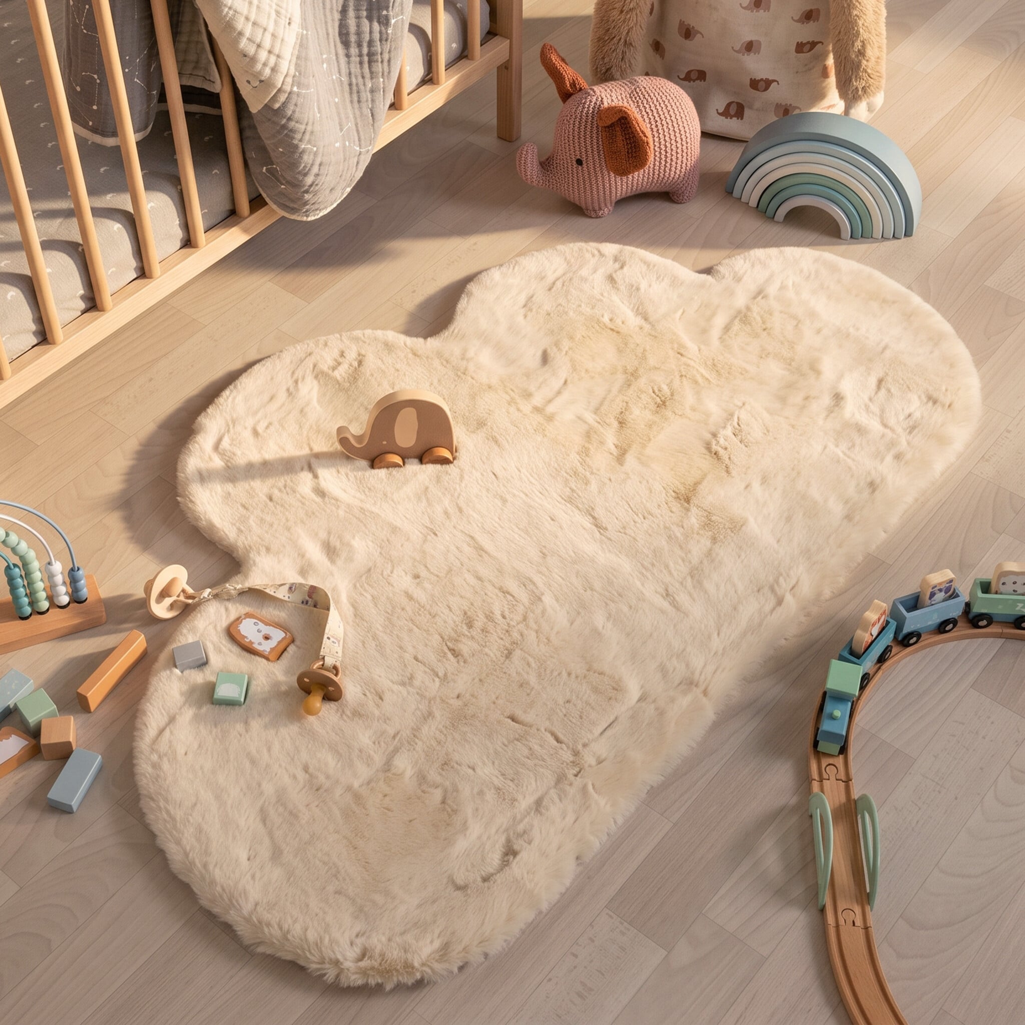 Barnmatta | Huggy Cloud gräddvit hos Volero