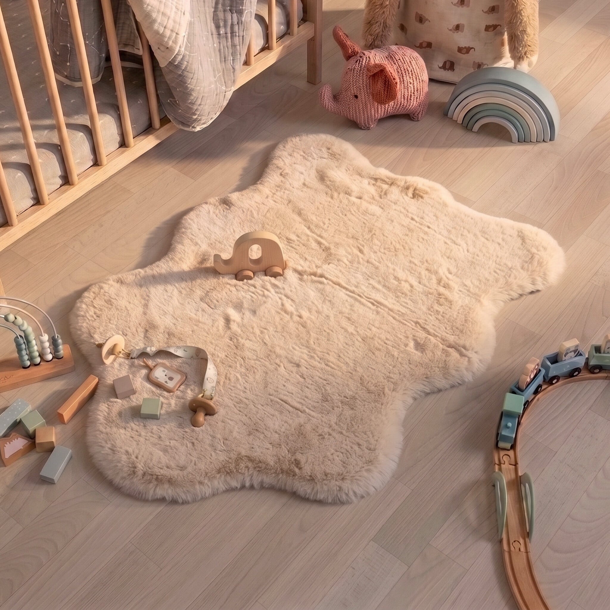 Barnmatta | Huggy Sheep gräddvit hos Volero