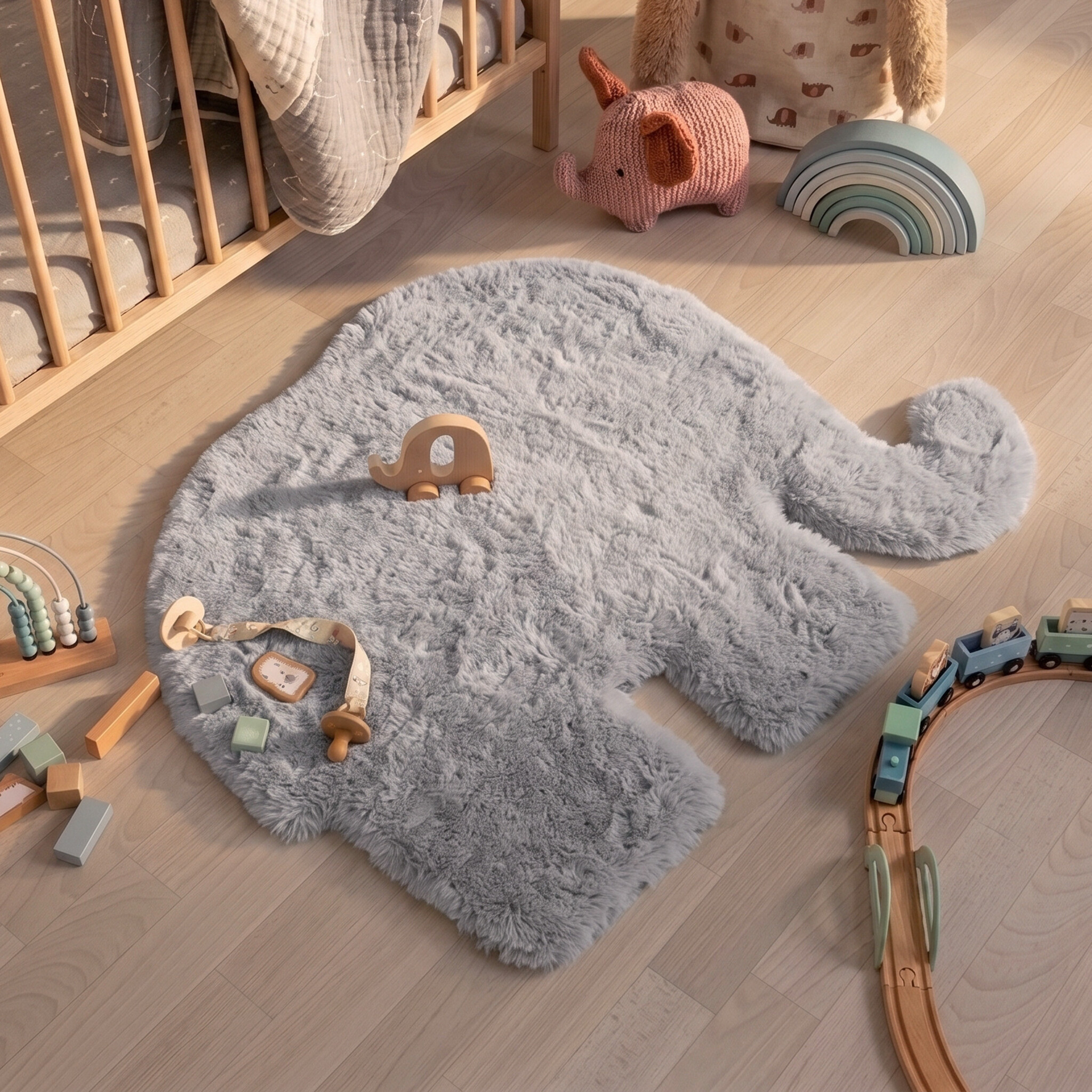 Barnmatta | Huggy Elephant grå hos Volero