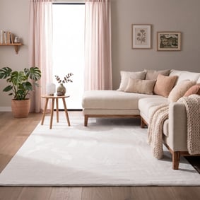 Tvättbar matta | Cozy vit hos Volero