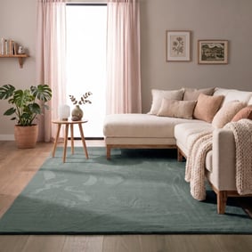 Tvättbar matta | Cozy grön hos Volero