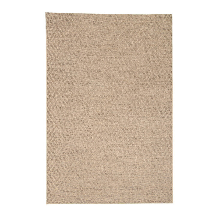Utomhusmatta I Jute - Fora Tile Natur - 1