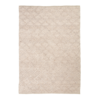 Vävd Matta I Ull - Knit Beige - thumbnail 1