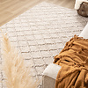 Vävd Matta I Ull - Knit Beige - thumbnail 5