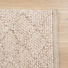 Vävd Matta I Ull - Knit Beige - thumbnail 6