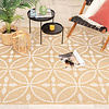 Utomhusmatta - Summer Pattern Gul - thumbnail 3