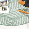 Rund Utomhusmatta - Summer Leaves Grön - thumbnail 3