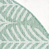 Rund Utomhusmatta - Summer Leaves Grön - thumbnail 5