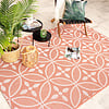 Utomhusmatta - Summer Pattern Rosa - thumbnail