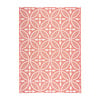Utomhusmatta - Summer Pattern Rosa - thumbnail 1