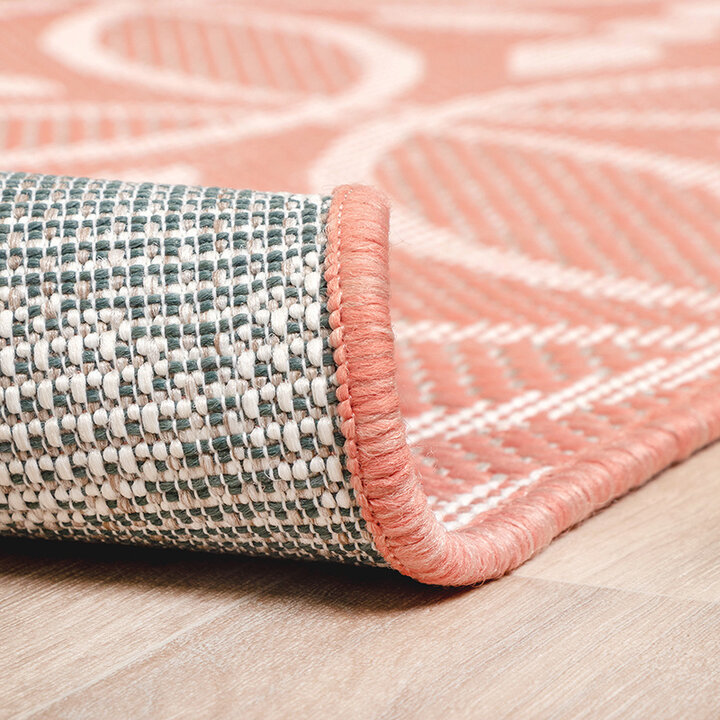 Utomhusmatta - Summer Pattern Rosa - 6