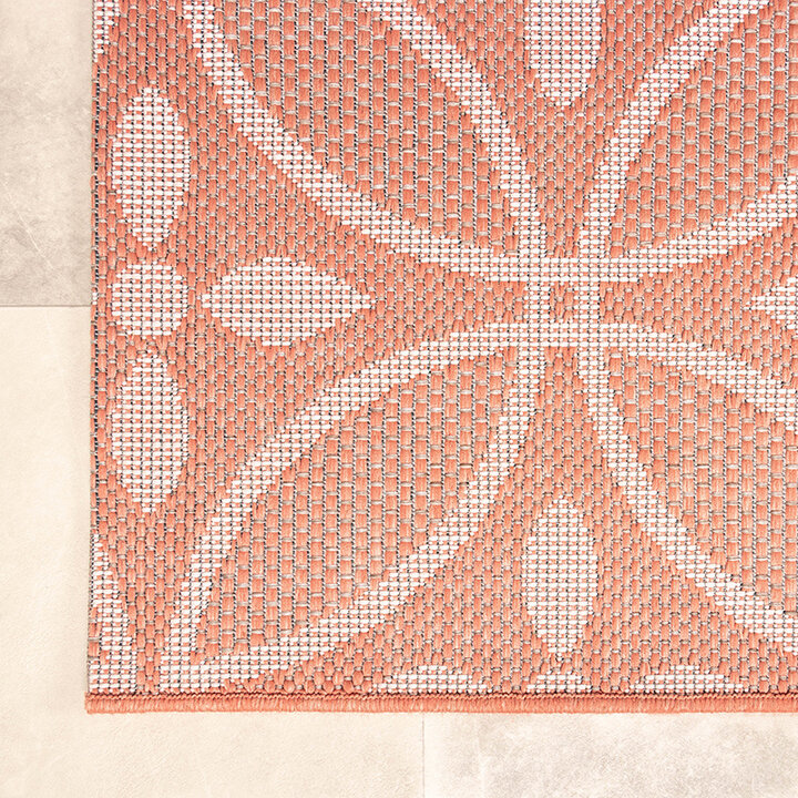 Utomhusmatta - Summer Pattern Rosa - 7