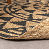 Rund Jute Matta - Henna Maya Natur - thumbnail 5
