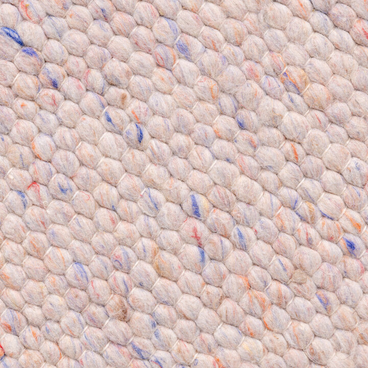 Rund Ullmatta - Feline Pastell - 4