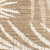 Rund Utomhusmatta - Malta Leaves Natur - thumbnail 3