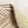 Rund Utomhusmatta - Malta Leaves Natur - thumbnail 7