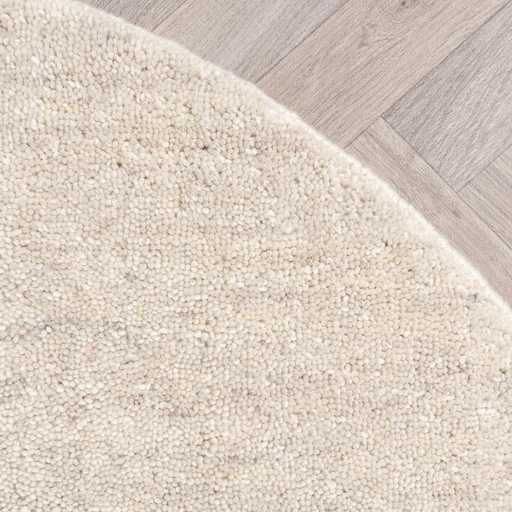 Rund Berbermatta - Aicha Beige - 5