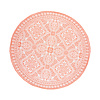 Rund Utomhusmatta - Summer Oriental Rosa - thumbnail 1