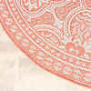 Rund Utomhusmatta - Summer Oriental Rosa - thumbnail 7