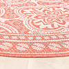 Rund Utomhusmatta - Summer Oriental Rosa - thumbnail 8