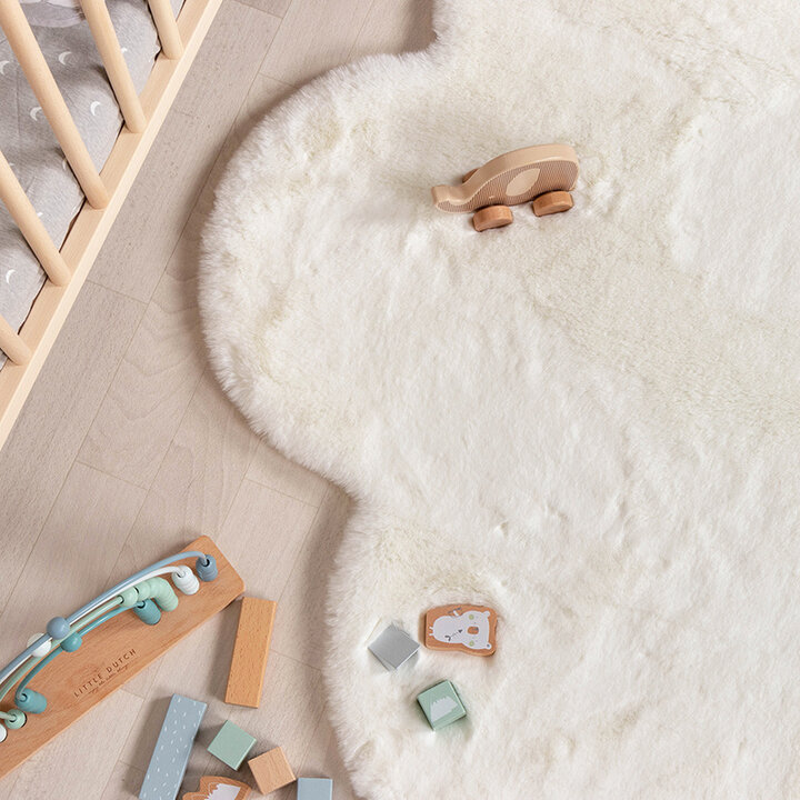 Barnmatta - Huggy Cloud Vit - 2