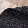Jute Matta - Fair Rund Svart - thumbnail 5