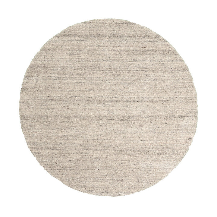 Rund Berbermatta - Aicha Taupe - 1