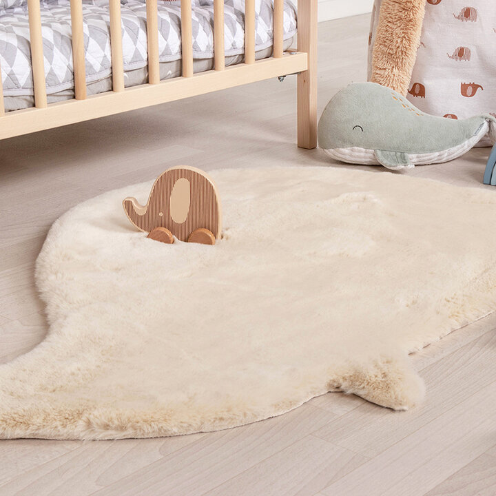 Barnmatta - Huggy Whale Gräddvit - 3