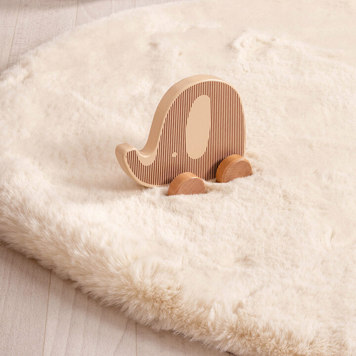 Barnmatta - Huggy Whale Gräddvit - 4