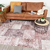 Lapptäckesmatta  - Lago Patchwork Röd/Rosa - thumbnail