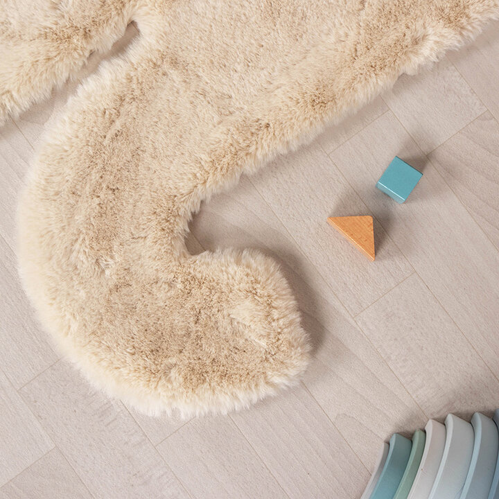 Barnmatta - Huggy Elephant Gräddvit - 2