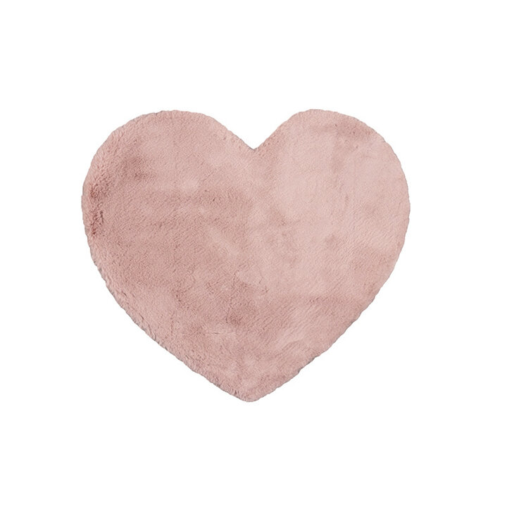 Barnmatta - Huggy Heart Rosa - 1