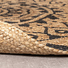 Rund Jute Matta - Henna Ayda Natur - thumbnail 5