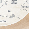 Rund Barnmatta - Globe Gräddvit - thumbnail 3