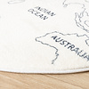 Rund Barnmatta - Globe Gräddvit - thumbnail 4