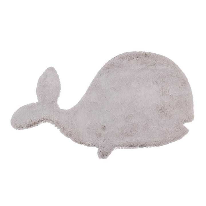 Barnmatta - Huggy Whale Grå - 1