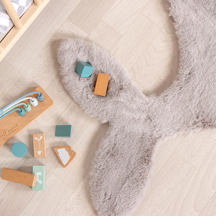 Barnmatta - Huggy Whale Grå - 2