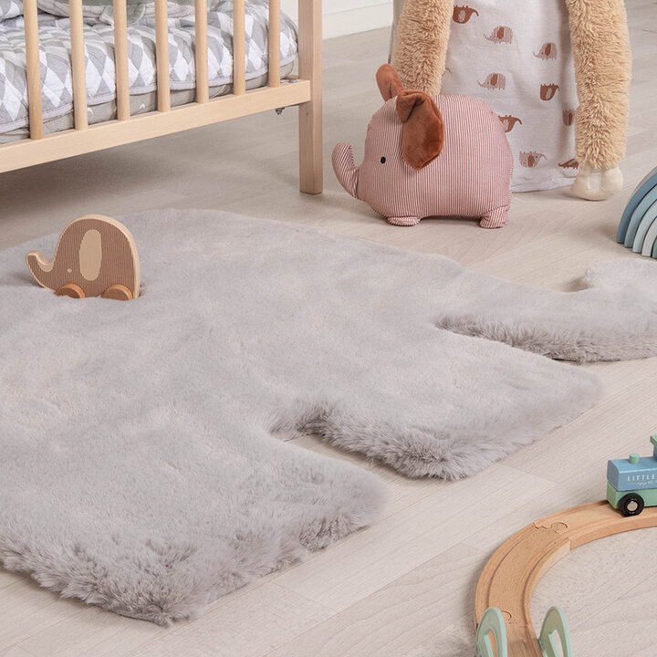 Barnmatta - Huggy Elephant Grå - 3